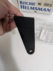Ritchie Hb-845 Helmsman Steel Boat Compass Bracket Mount Black.