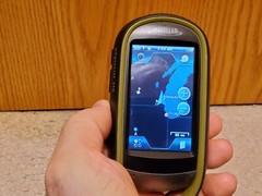 Magellan eXplorist 610 USA Handheld GPS Unit Outdoors w/ Holster & Cable