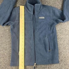 Columbia Youth XS Fleece Jacket — Cozy Classic in Deep Blue