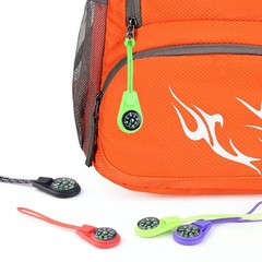 10 Pcs Mini Compass Keychain Multi-Color Outdoor Hiking Pocket Compass for Kids