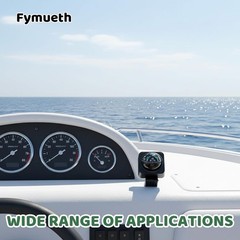 Car Compass Dashboard Direction Finder Spherical Design 2 Pack Vehicle