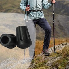 6Pcs Trekking Poles Tips Hiking Accessories – Cane Tips for Walking Sticks Ru…