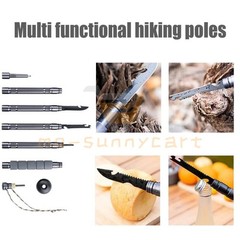 Multi-Functional Hiking Stick Tactical Hiking Pole-Tool Equipment Hiking Pole US