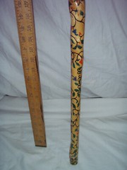 Walking stick / cane…very tall..new..hand painted..local pick up..Atlanta, Ga.