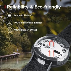 SUUNTO Multifunctional Compass, Northern Hemisphere, Compact Waterproof Navig…