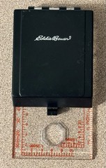 VTG Eddie Bauer Mirror Sighting Compass – Liquid Filled Orienteering Tool – VGUC