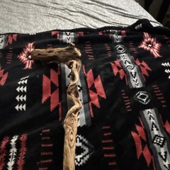 Wooden Hiking Staff Walking Stick for Hiking, Brown Wood, Unisex Adults