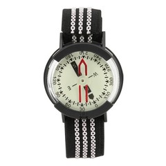 Outdoor Waterproof Compass Luminous Adjustable Dial Watch for Camping Diving