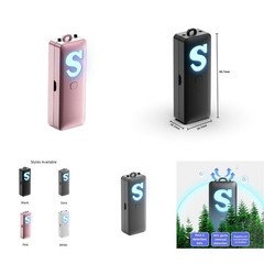 Neck Air Purifier with 28 Million Negative Ions and USB Charging Cable