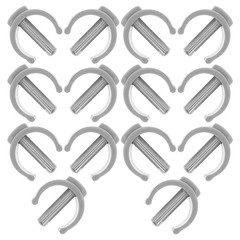 14 Pcs Walking Cane Attachments Pin Lock Replacement Shaped Clamps