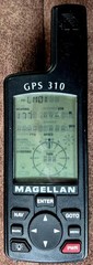 Magellan GPS 310 Satellite Navigator Handheld Receiver with Manual Tested