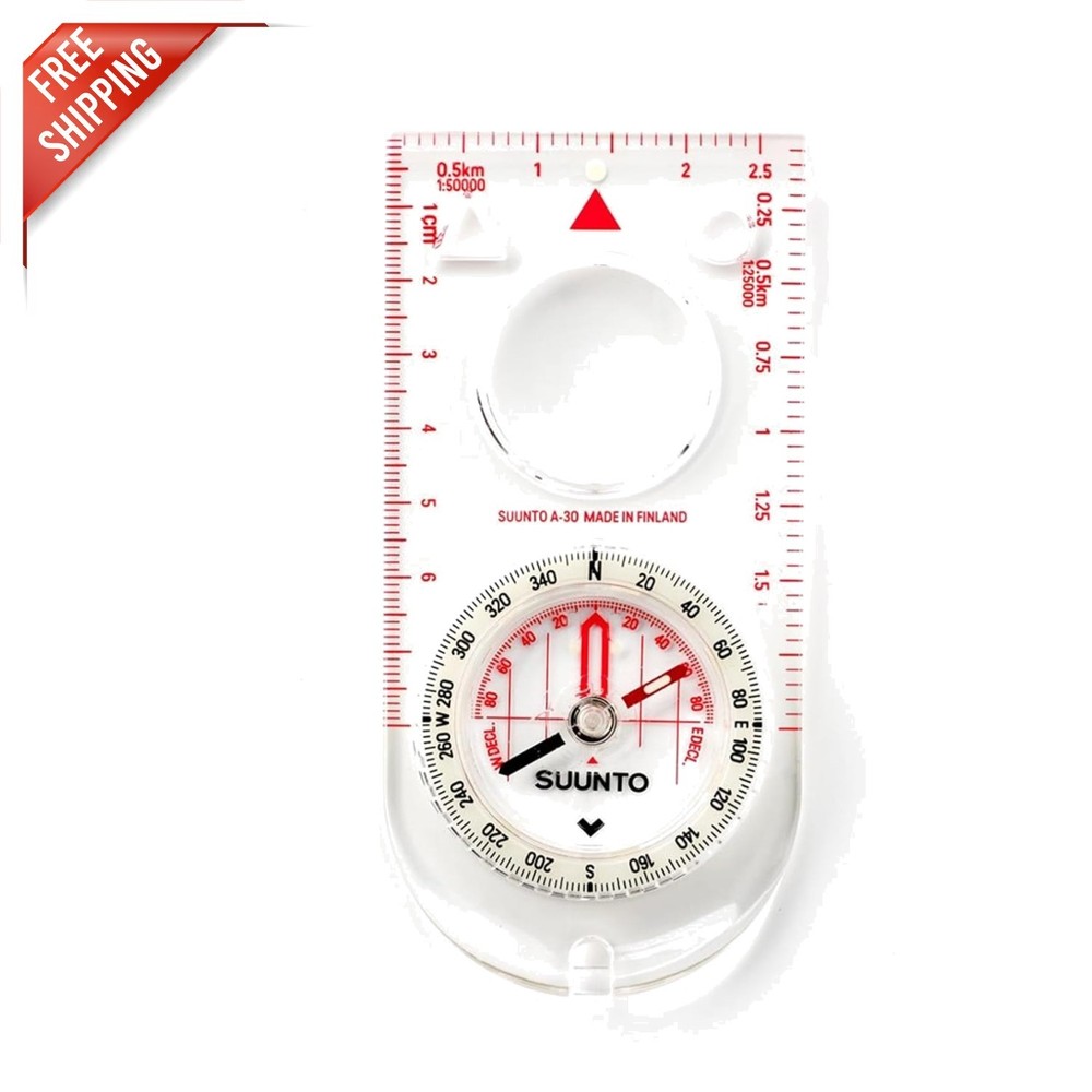 A-30 Compact Hiking Compass with Luminous Markings – Navigate with Precision
