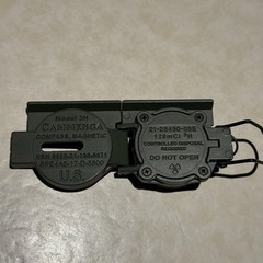 Cammenga Model 3H Tritium Lensatic Compass Olive Drab US Military Issue