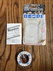 Brunton USA Hi-Tec Compass Measures In Inches Also MM/CM North East South & West