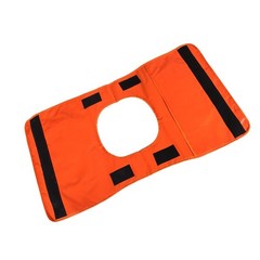 Foldable Winch Rope Dampener Blanket with Reflective Safety Strips 43x49cm