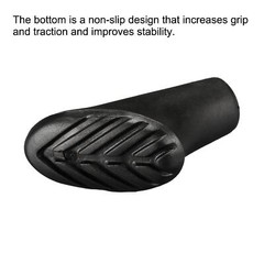 2Pcs Trekking Pole Accessories Walking Stick Tip Protectors Replacement