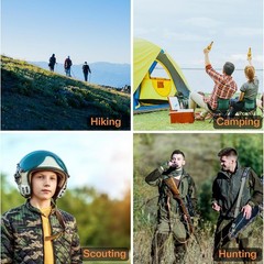 Sportneer Compass Hiking Survival, Camping Accessories Orienteering with Mirror