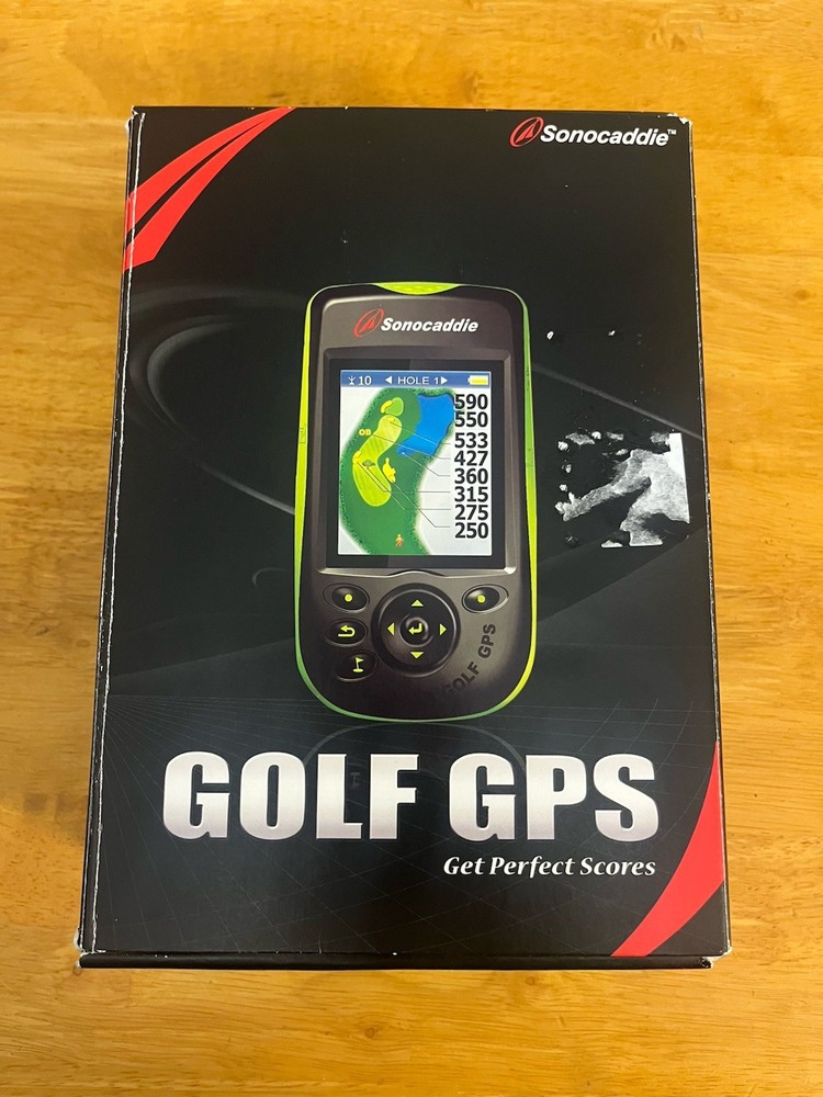 Sonocaddie Golf GPS V300 Range Finder – Needs Battery