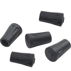 5pcs Replacement Trekking Pole Tip Covers for Outdoor Hiking and Camping