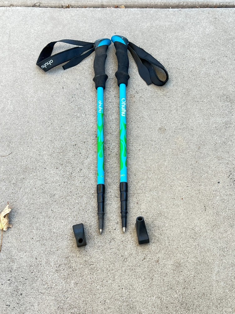 Set of Ohuhu Trekking Poles 105-135CM 7075 Duralumin ..5P