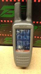 Garmin RINO 650 GPS BROKEN Touchscreen Navigator / TOPO Maps INCOMPLETE READ