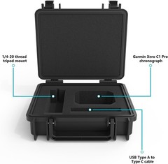 Heavy Duty Case Compatible with Garmin Xero C1 Pro Chronograph, Hard Carrying…