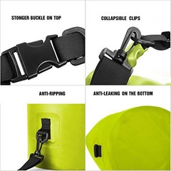 2L Yellow Floating & Lightweight Dry Bags – Waterproof/5L/10L/20L/30L/40L