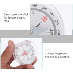 5pcs Outdoor Guide Tool Tiny Compass Educational Compass Toy