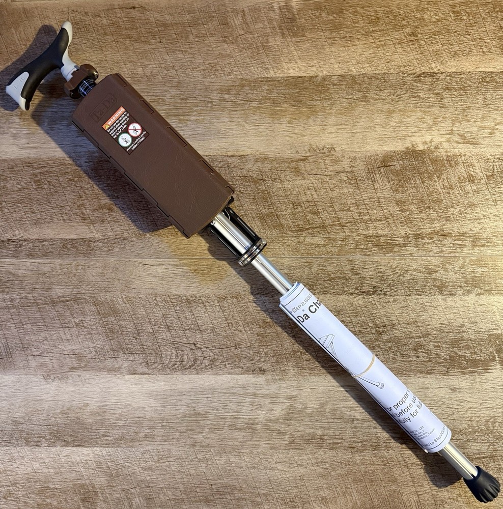 STEP2GOLD | Ta-Da Chair | Trekking Hiking Pole | Brown | 34.6” | 13880NH