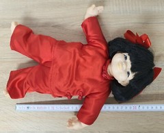 Artist Doll Vinyl Doll Meiler JMB Jacobsen Asian 33cm Collectors Vintage
