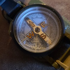 Wren Brand Military Marching Compass, Wilderness Survival, Multi Use