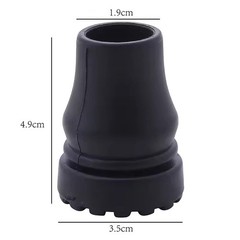 Anti-Slip Walking Stick Crutch Cane Rubber Tip Pad Cover 16-22mm Hiking US*