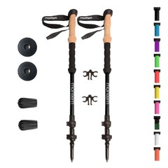 Ultra Strong Trekking, Walking, and Hiking Poles – One Pair (2 Poles) – Colla…