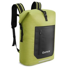 Waterproof Ultralight TPU Backpack Roll Top Dry Bag, Kayaking | Back 35L Green