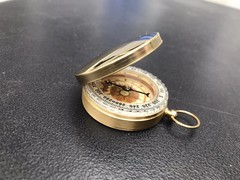 Pocket Brass Watch Style Compass Out Door Camping And Hiking With Best Quality