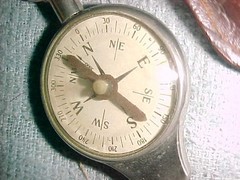 SELSI OPISOMETER – MAP READING TOOL and COMPASS – LEATHER POCKET POUCH