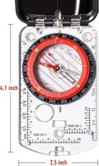 Finest Mirror Compass Outdoor Navigation – Alternative