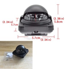 For Marine Truck Boat Car Vehicle Dashboard Compass Ball Navigation Magnetic