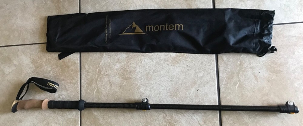 Montem Ultra-Light 3K Carbon Fiber Hiking Poles PARTS ONLY