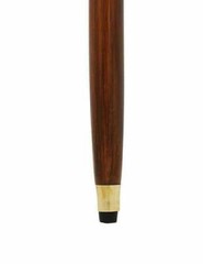 Antique Wooden Walking Stick Brass Eagle Design Head Handle Cane