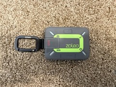 Zoleo Two-Way Satellite Communicator SOS GPS Bluetooth Gray/Green w/Box Cable