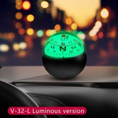KanPas Dashboard Compass Ball with Double Dials for Cars Boats (V-32-L Lumino…