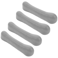 4Pcs Soft Tpr Crutch Underarm Pads Comfortable Cushion for Adult Crutches Grey