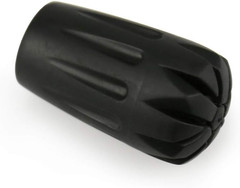 Black Rubber Diamond Trekking Pole Tip Protectors, Hiking Pole Replacement