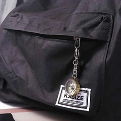 Mini Keychain Compass Vintage Metal Survival Pocket Compass Camping Hiking