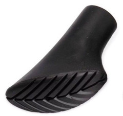 12 x Nordic walking pads black rubber pads rubber buffer replacement feet asphalt buffer