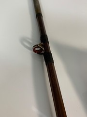 Vintage Heddons? Tonkin Cane? 2 pc. Bamboo Fly, Trout Fishing Rod w/ Pouch