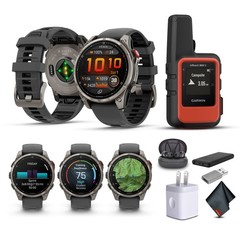 Garmin Fenix 8 Pro 47mm AMOLED – Titanium Bundle w/inReach Mini 2