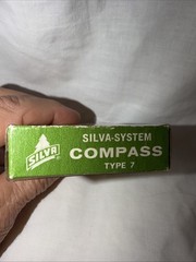 Vintage SILVA POLARIS 7 Compass Liquid Filled 7 Made in Sweden Silva-System
