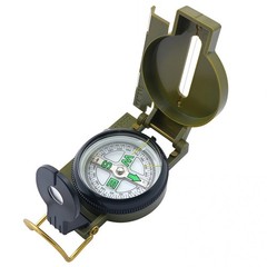 DC45-2C Magnetic Compass Lensatic Versatile Metal Military Camping Compass
